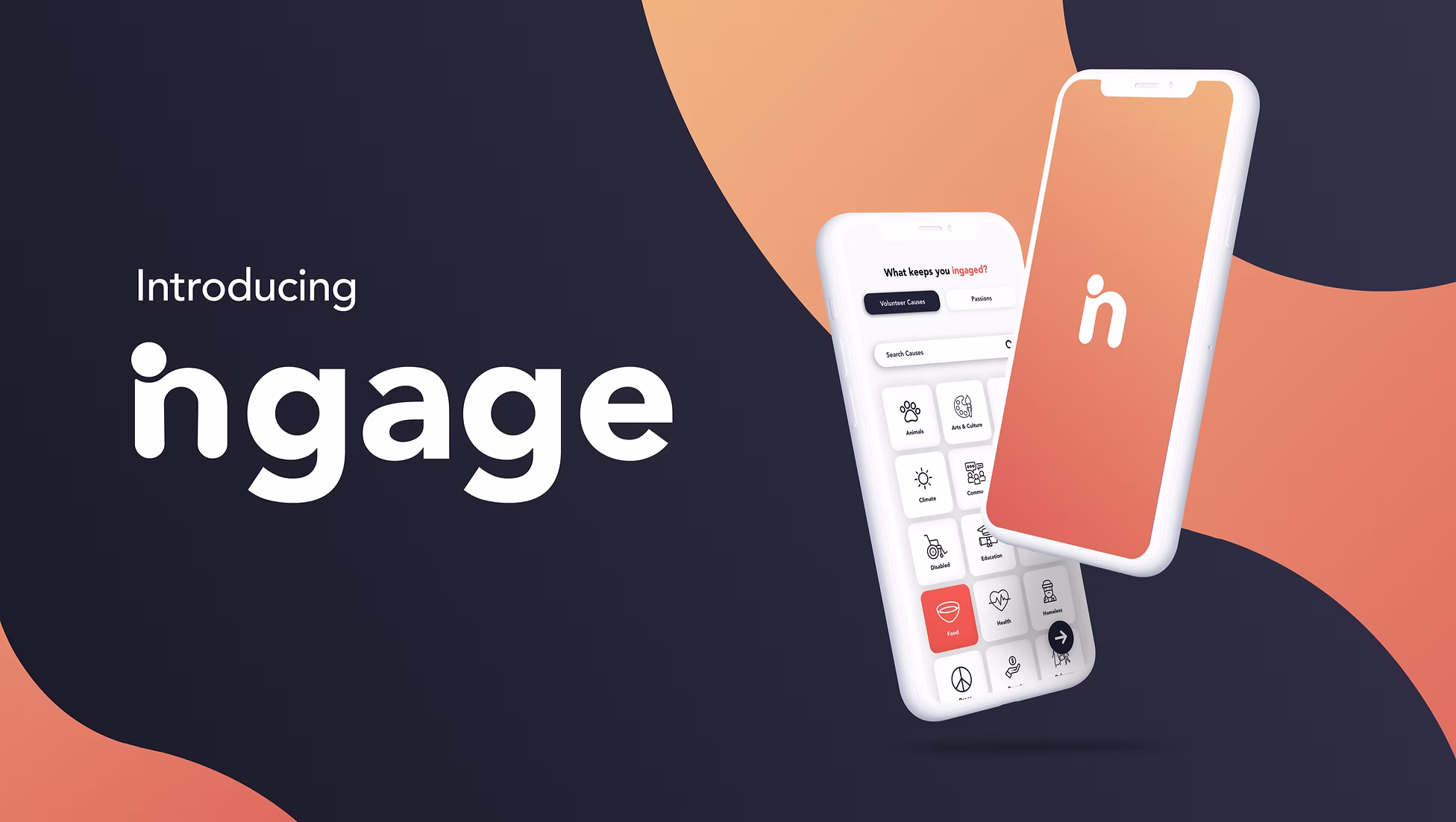 Ingage app — final screen overview