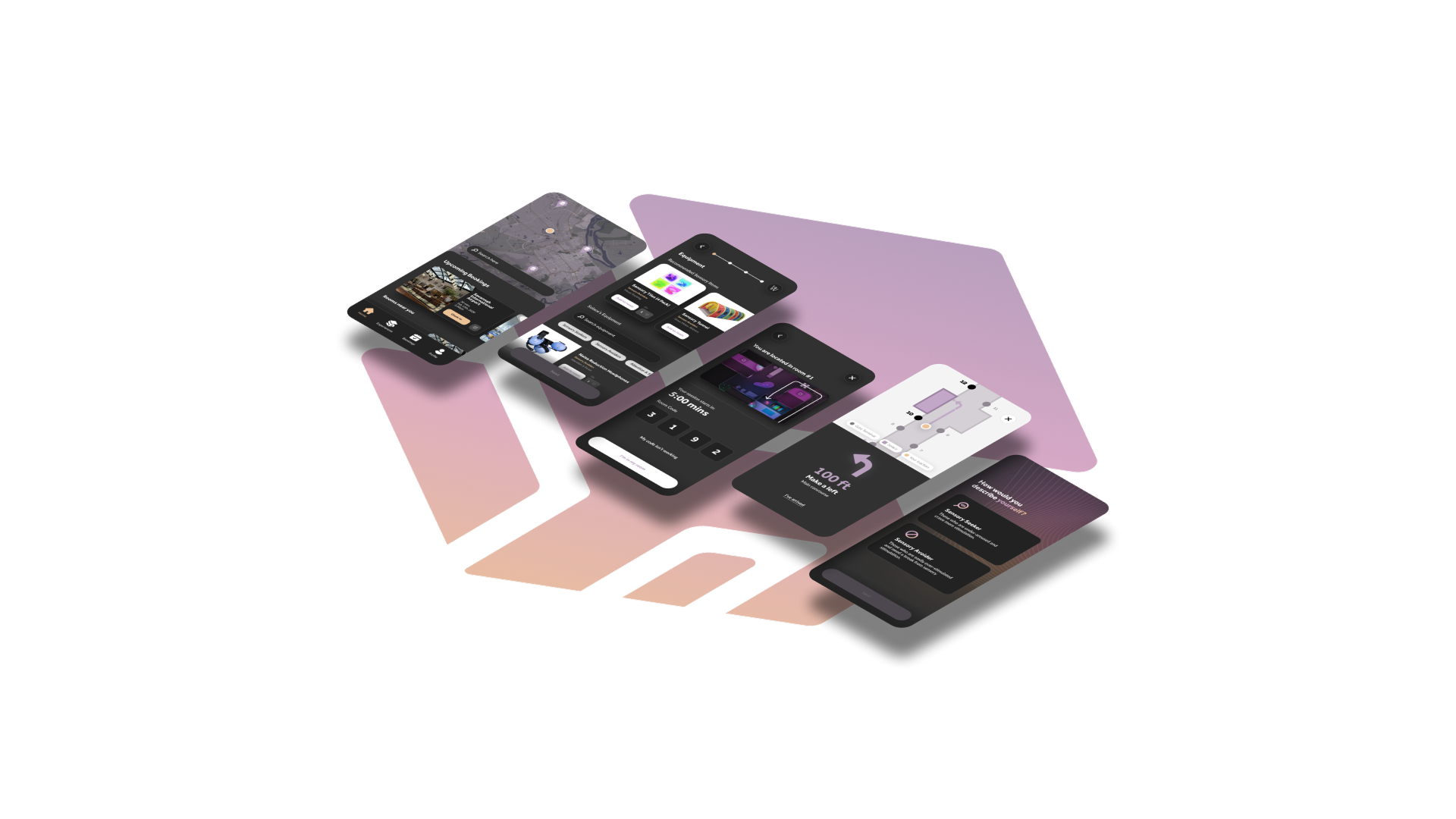 Solace mobile app overview — the 5-part ecosystem