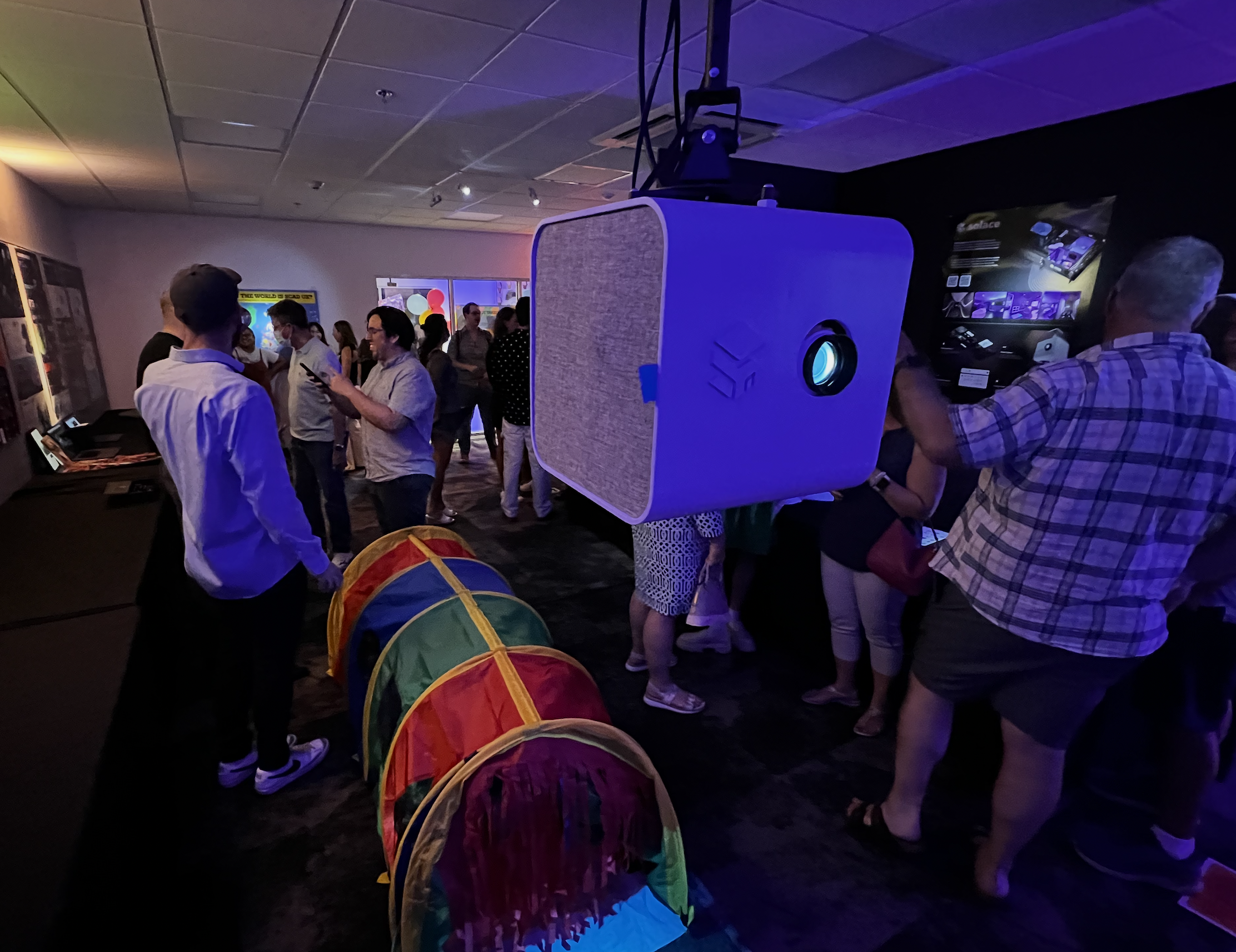 Solace projector — process physical