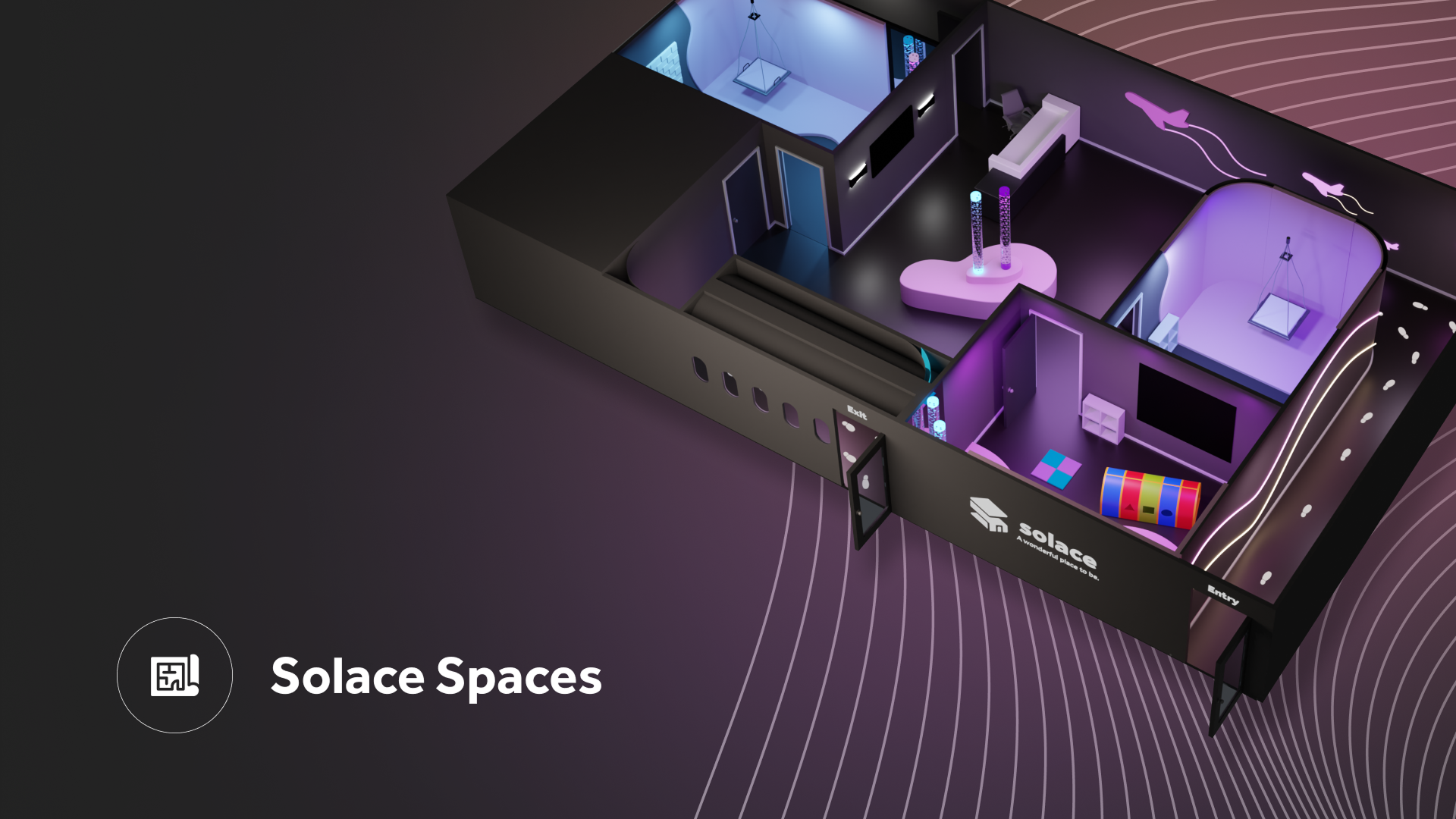 3D Space Layout — Floor Plan