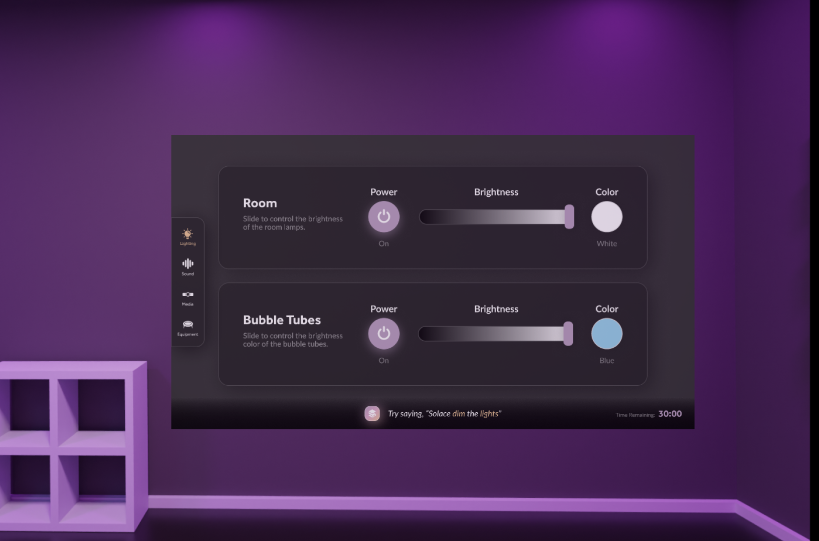 Voice Assistant mockup