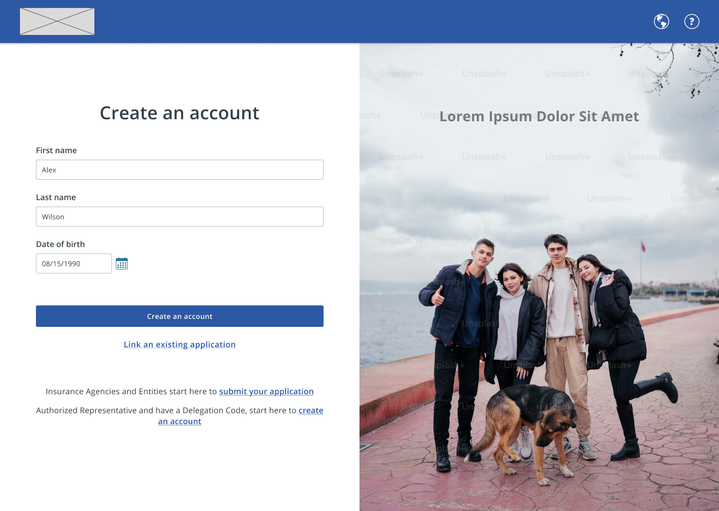 Duplicates — login page flow