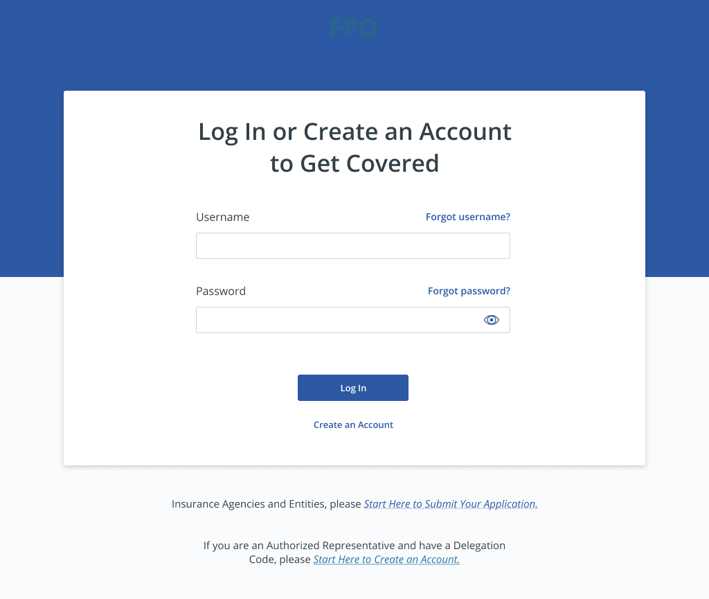 Before — previous login state